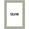 PosterPalooza | Sculpted Blue Picture Frame - UV Acrylic, Foam Board Backing, Hanging Hardware - 2 of 4