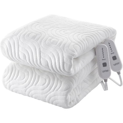 Heated Mattress Pad - Electric Mattress Topper with 5 Heat Settings & Timer, 18" Deep Pocket