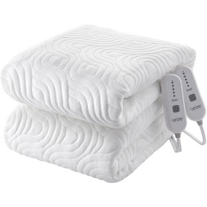 Heated Mattress Pad - Electric Mattress Topper with 5 Heat Settings & Timer, 18" Deep Pocket - 1 of 4