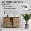 Vynxaria 40" Freestanding Bathroom Vanity With Double Sink, Soft Closing Door Hinge - 3 of 4