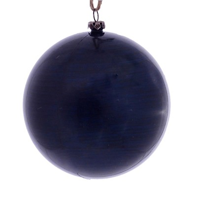 Vickerman Wood Grain Ball Ornament