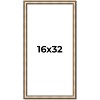 PosterPalooza | Panoramic Refined Silver Picture Frame - UV Acrylic, Foam Board Backing, Hanging Hardware - 2 of 4