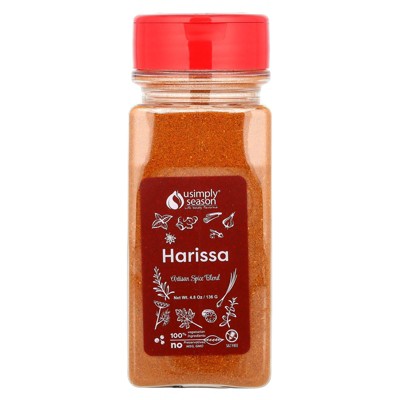 USimplySeason Artisan Spice Blend, Harissa, 4.8 oz (136 g)