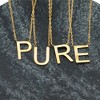 Pure Collection by Ross-Simons Italian 14kt Yellow Gold Initial Necklace - 4 of 4