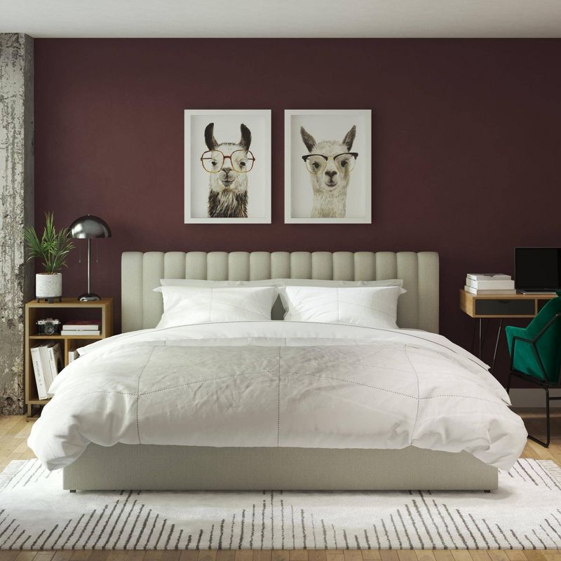 Brittany Upholstered Bed with Storage Drawers - Novogratz, 6 of 10