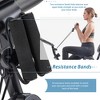 Whisen Folding Exercise Bike with 16-Level Adjustable Resistance, Arm Bands and Backrest - 4 of 4