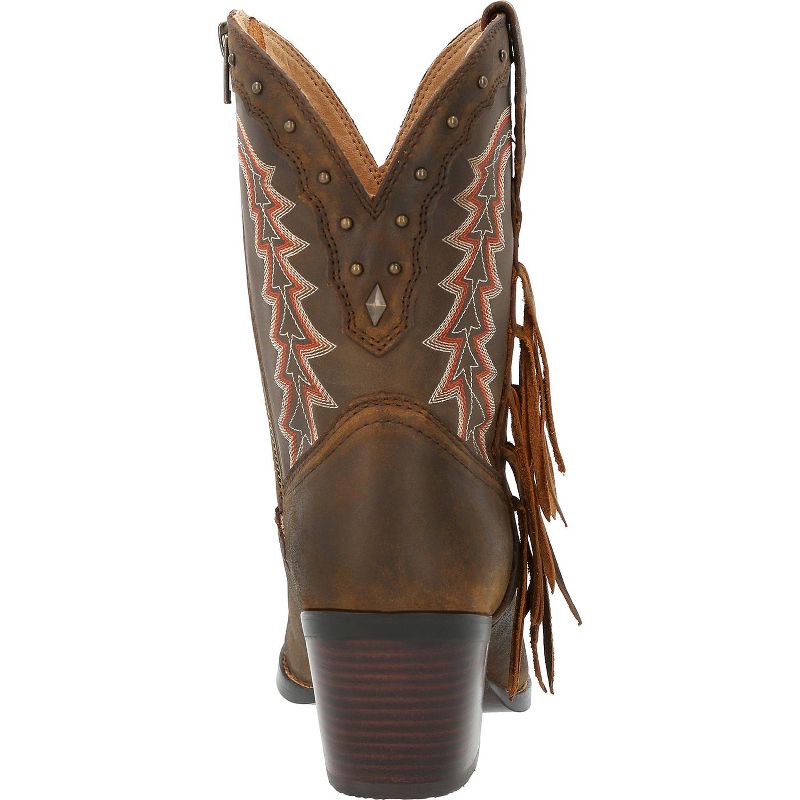 Women's Durango Bootie Western Boot, DRD0430, Roasted Pecan, 4 of 8