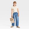 Girls' Short Sleeve Ribbed T-Shirt - Cat & Jack™ - 3 of 3