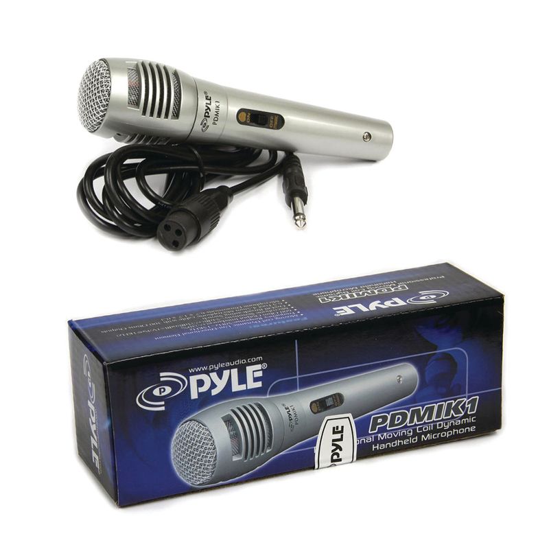 Pyle® Professional Handheld Unidirectional Dynamic Microphone, 2 of 7