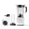 Nutribullet Blender Full Size Combo 1200 Watt 640z Nbf20500aw - Matte White  : Target