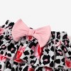 PATPAT Baby Girls Clothes Infant 2 Piece Outfit Summer Cotton Ruffle Sleeve Romper and Floral Shorts Set - 4 of 4