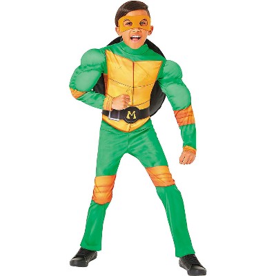 Nickelodeon Kids' Michelangelo Movie Halloween Costume Jumpsuit