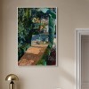 Art Remedy Entrance with Fountain Impresionism Landscape Wall Art Framed - 2 of 4