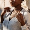 Sanctuary Project by sanctuaire Three Hexagon Dainty Necklace Gold - 2 of 2