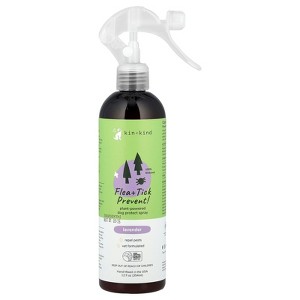 kin+kind | Plant-Based Flea and Tick Spray for Dogs (12 fl oz) | Lavender - 1 of 4