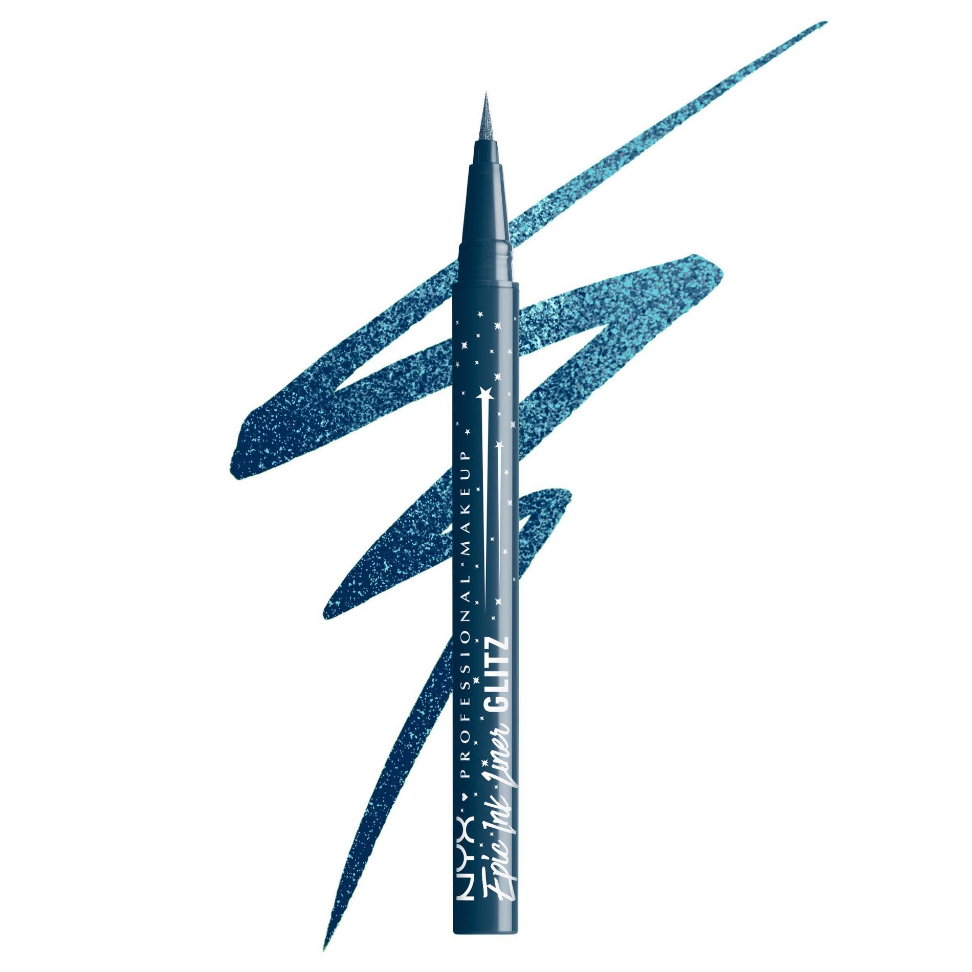NYX Professional Makeup Epic Wear Glitz Waterproof Metallic Liquid Eyeliner - 0.03 fl oz