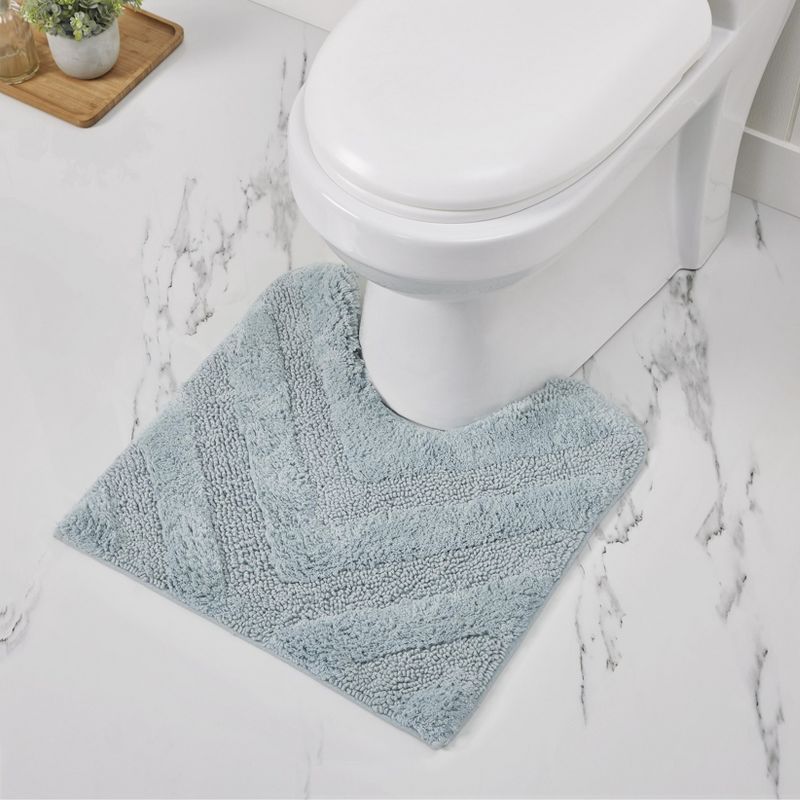Hugo Collection 100% Cotton Tufted 2 Piece Bath Rug Set - Better Trends, 3 of 7