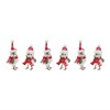 Melrose Winter Bird with Hat and Scarf (Set of 6) - 2 of 2