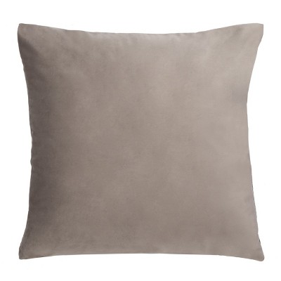 Sarla 19" Square Brown and Gold Art Deco Pillow