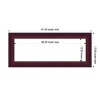 Amanti Art Canterbury Cherry Framed Magnetic Dry Erase Board - 4 of 4