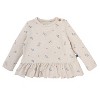 Modern Moments™ by Gerber Baby Girls' 2-Piece Peplum Top and Pants - 3 of 4