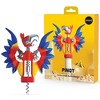 Ototo Holiday Gift Silicone and Steel Pinot Parrot Wine Opener - 2 of 4