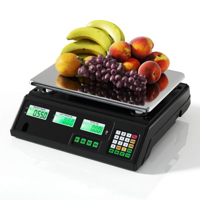 Costway 88lb Price Computing Scale with Counting Function, Stainless Steel Platform