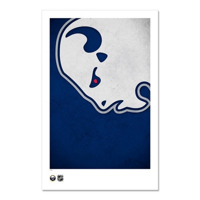 NHL Buffalo Sabres Logo Art Poster Print