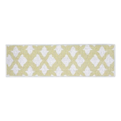 SUSSEXHOME Gray-Blue Color Geometric Trellis Design Cotton Non