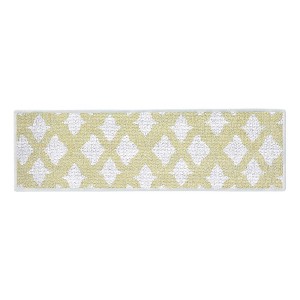 SussexHome Floral Design Cotton Anti-Slip Stair Treads, 9” X 28“ - 1 of 4
