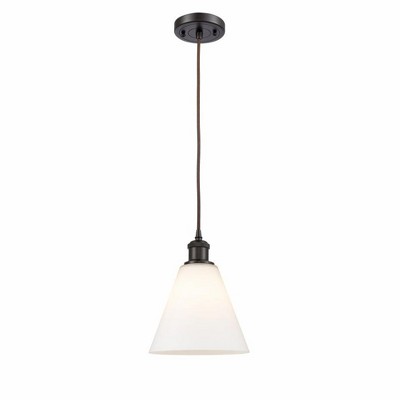 Berkshire - 1 Light Mini Pendant In Industrial Style-11.75 Inches Tall and 8 Inches Wide