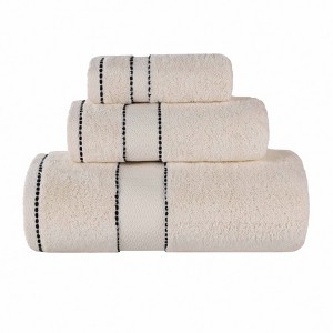 Cotton Heavyweight Ultra-Plush Luxury Towel Set by Blue Nile Mills - 1 of 4