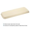 Unique Bargains Indoor Outdoor Plastic Rectangular Plant Pot Saucers Flower Drip Tray 3 Pcs - 3 of 4