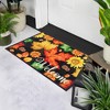 Northlight Maple Leaves and Sunflowers Welcome Fall Harvest Outdoor Doormat - 17.75" x 29.5" - 3 of 4