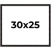 PosterPalooza | 30x25 Bamboo Picture Frame, UV Acrylic, 4 Finishes - Brown, Black, Gold, and Natural - 2 of 4