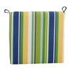 Blazing Needles, 20-inch by 19-inch Patterned Outdoor Chair Cushions (Set of 4) - 2 of 2