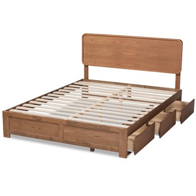 Baxton Studio Eleni Platform Storage Bed