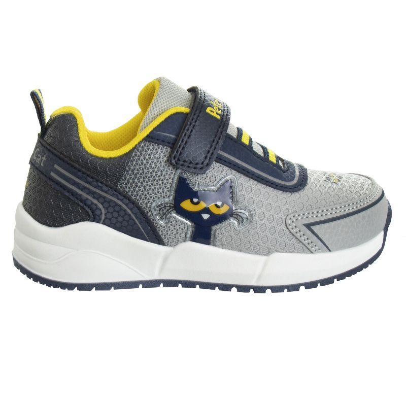 Pete the Cat Boys and Girls Hook and Loop Fashion Sneakers. (Little Kids), 2 of 7