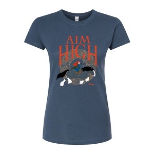 Women's - Disney - Merida Aim High Bow & Arrow Fitted Graphic T-Shirt - 1 of 3