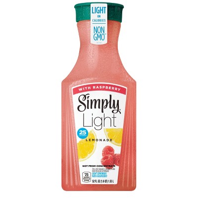Simply Light Raspberry Lemonade Juice Drink - 52 fl oz
