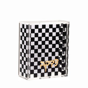 Waterdale Collection - Onyx Tzedakah Box - 1 of 3