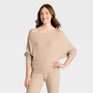 Women's Off the Shoulder Top - Universal Thread™ - 1 of 3