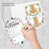 Big Dot of Happiness Religious Easter - Shaped Fill-In Invitations - Christian Holiday Party Invitation Cards with Envelopes - Set of 12 - 2 of 4