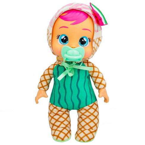 CRY BABIES Tutti Frutti Ella  Interactive Baby Doll with Real