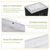 Hyleory 25" Modern Bathroom Vanity With Ceramic Basin, Undermount Sink Cabinet, Free Standing Storage Cabinet With Sink Combo Set - 2 of 4