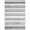 Moroccan Area Rug Washable Rug Soft Non Slip Low Pile Printed Geometric Trellis Rugs for Bedroom Living Room - 2 of 4