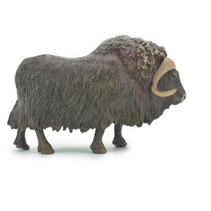 Collectible Wildlife Gifts | Muskox, musk ox, muskoxen, Museum Quality, Hand Painted, Realistic, Rubber, Animal, Model, Toy, Gift,   5"  CH676 BB171 - 1 of 4