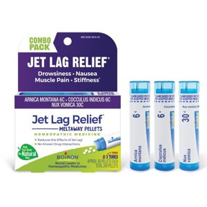 Jet Lag Relief 3 MDT by Boiron Homeopathic Medicine For Jet Lag Relief  -  3 Tubes Pellet - 1 of 4
