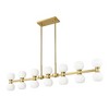 Z-Lite Artemis 14 - Light Island Pendant Light in  Modern Gold - 2 of 4