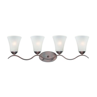 Maxim Lighting Vital 4 - Light Vanity in  Oil Rubbed Bronze